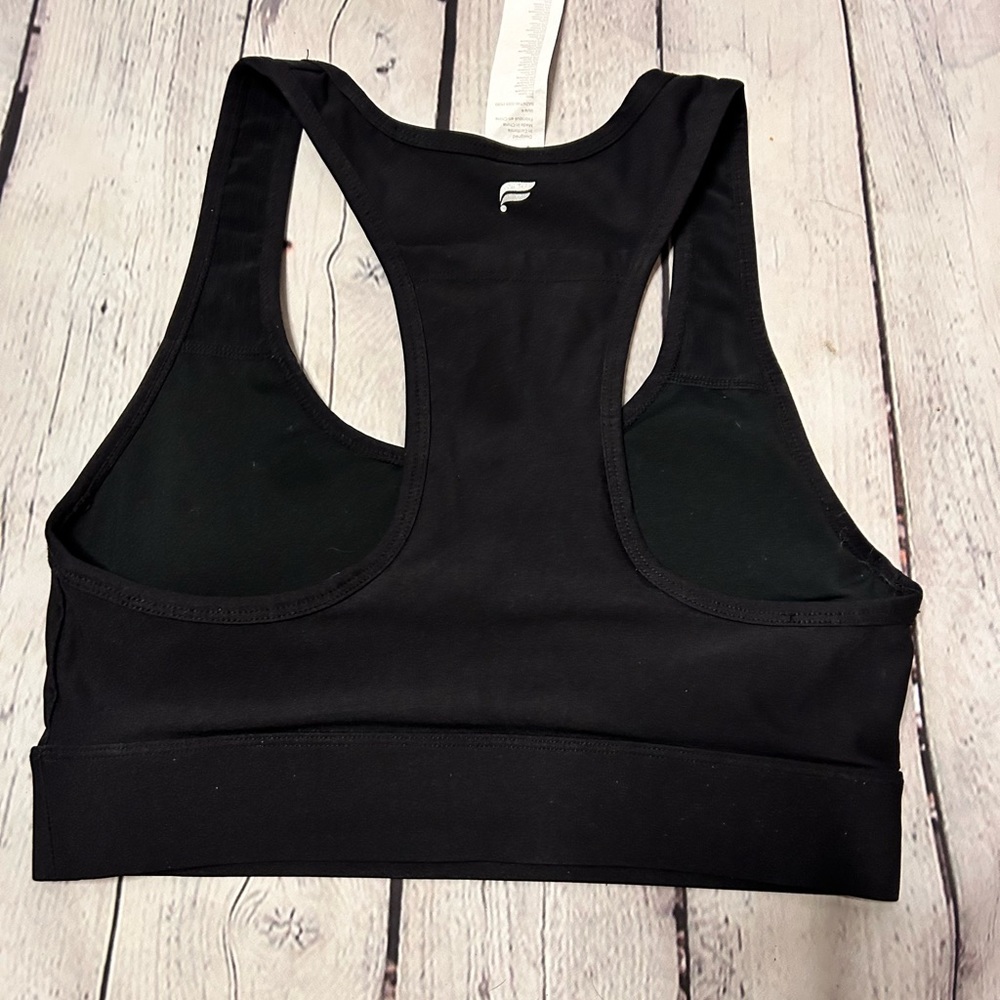 Black Fabletics sports bra. New without tags.
